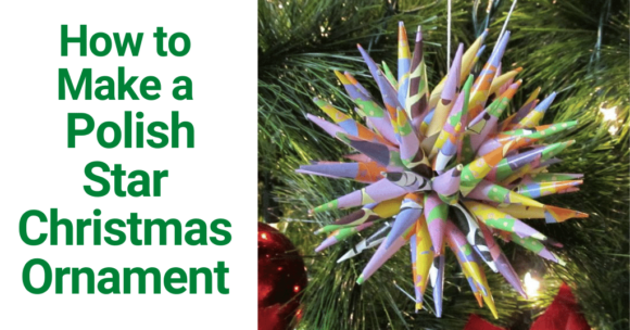 How to Make a Polish Star Christmas Ornament