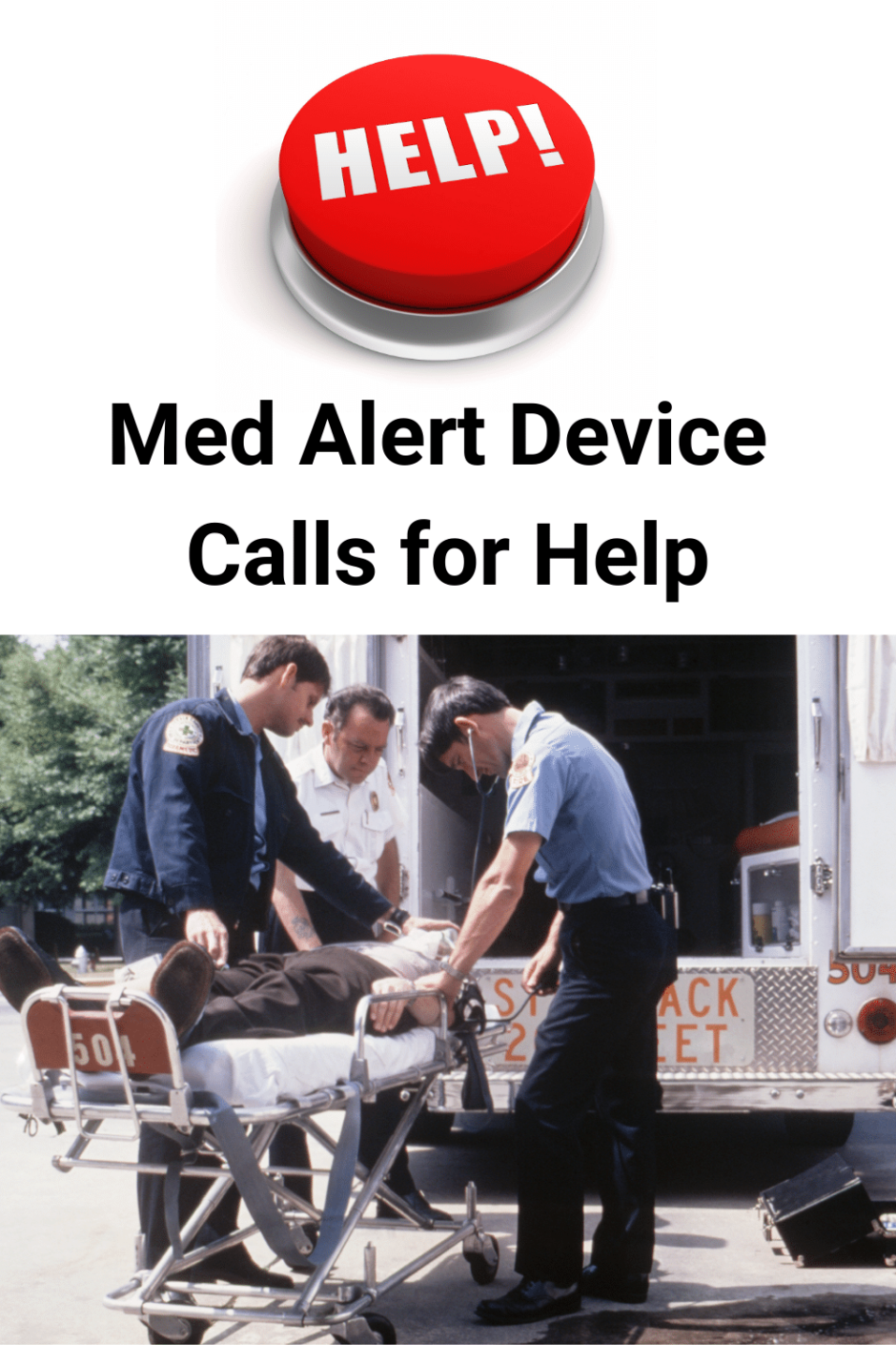 Med Alert Device - Call for Help