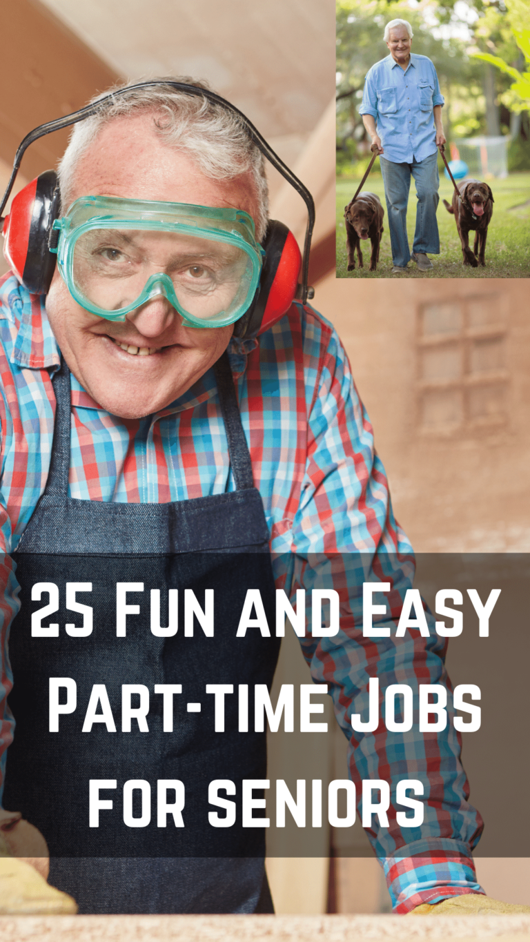 25 Fun and Easy Part-time Jobs for Seniors – Make Money