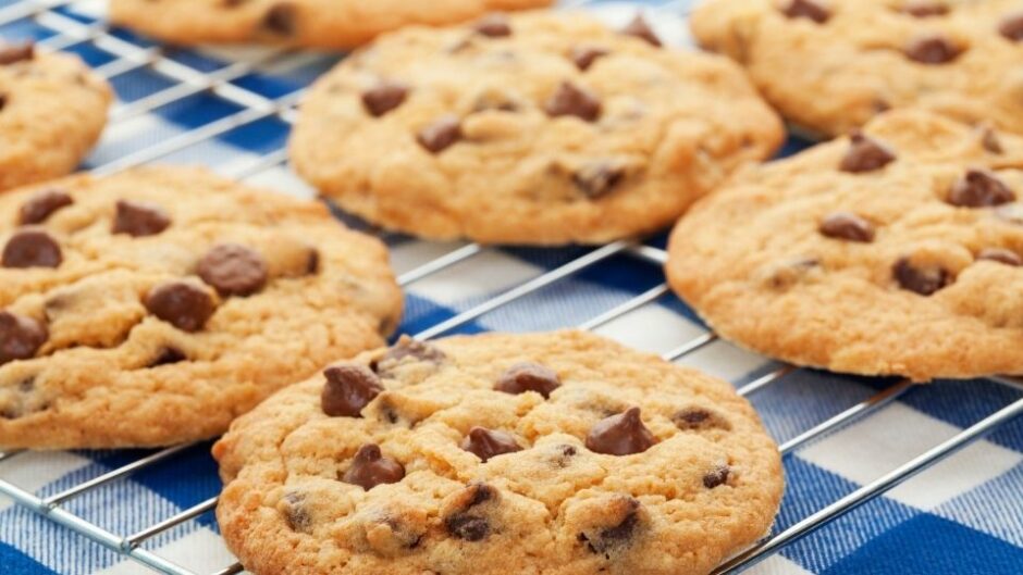 Fresh Baked Chocolate Chip Cookies for Mom