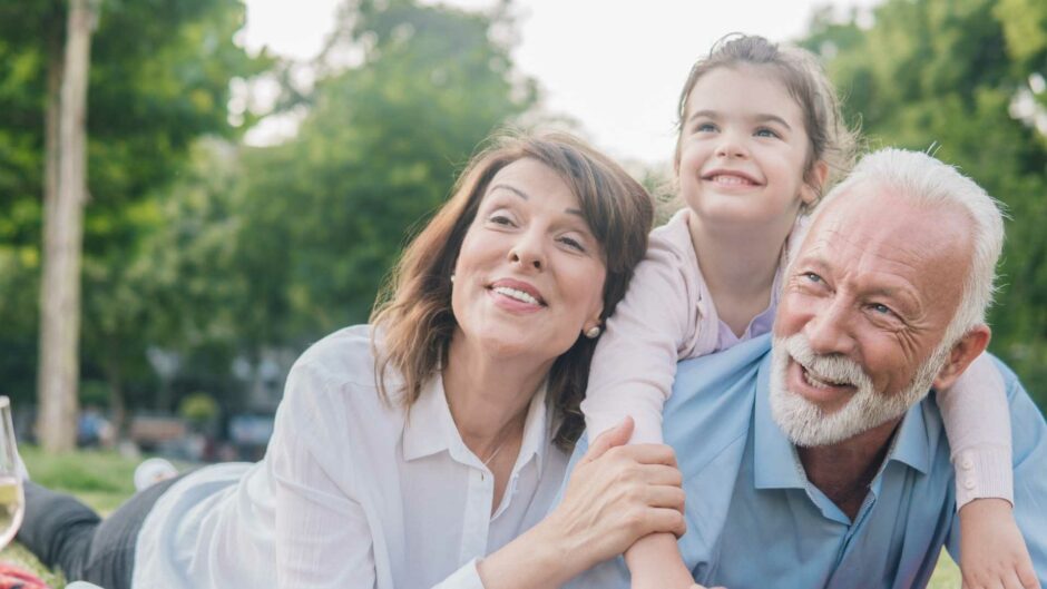 Older Man with Grandchild