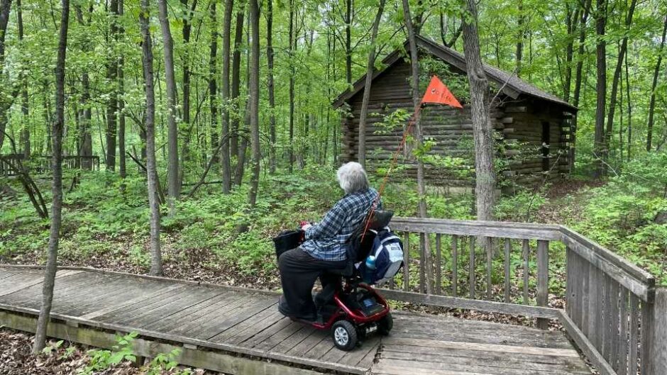 Golden LiteRider Mobility Scooter Tour of Muskego Settlement
